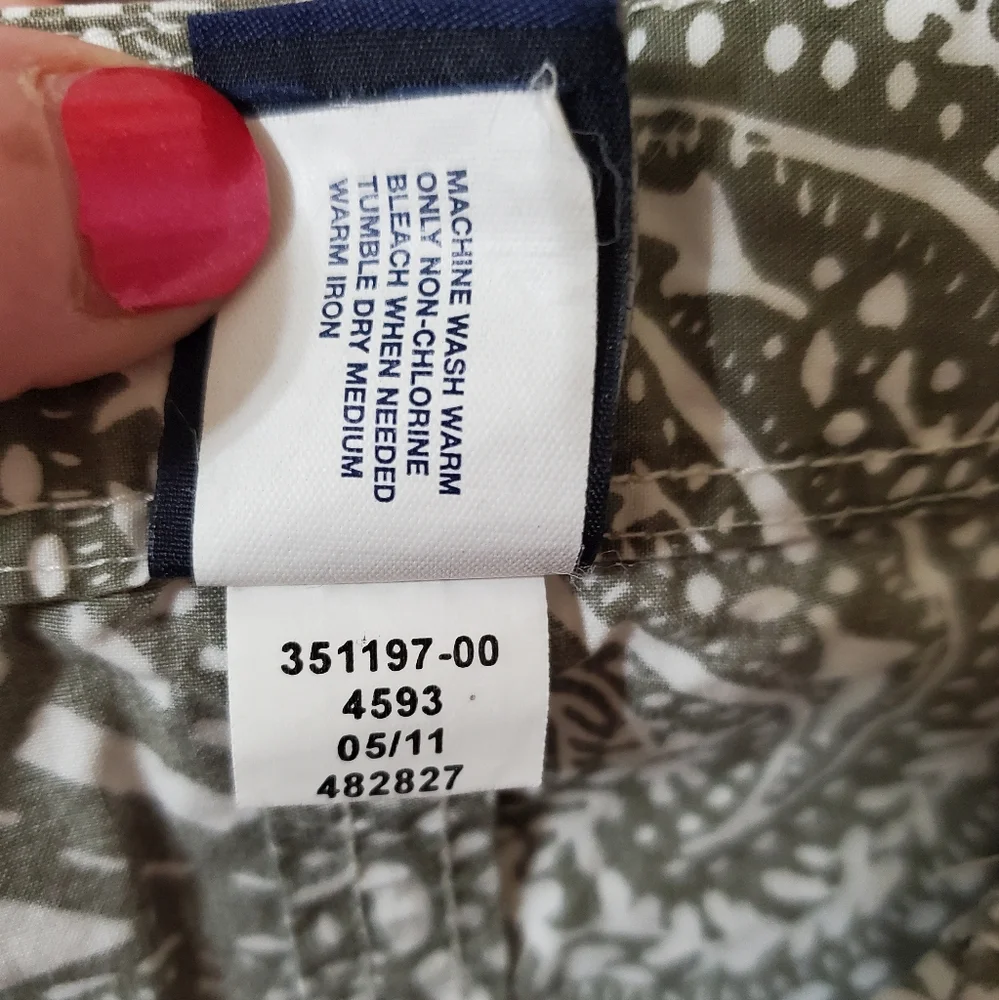 Cotton paisley skirt - Picture 9 of 9